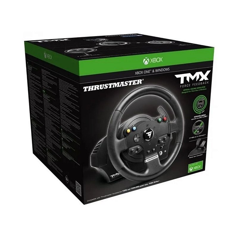 Volante Thrustmaster Tmx Force Feedback Pc / Xbox One - Game Games