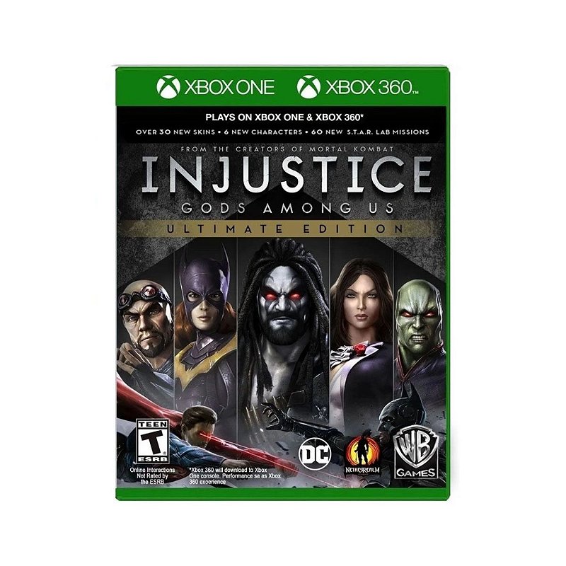 Jogo Xbox 360  Injustice Gods Among Us - Videogames - Passaúna