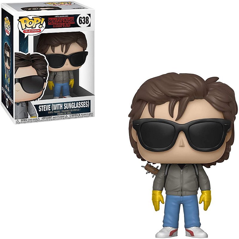 Funko Pop Stranger Things 638 Steve with Sunglasses - Game Games Funko Pop Stranger Things 638 Steve with Sunglasses - Game Games