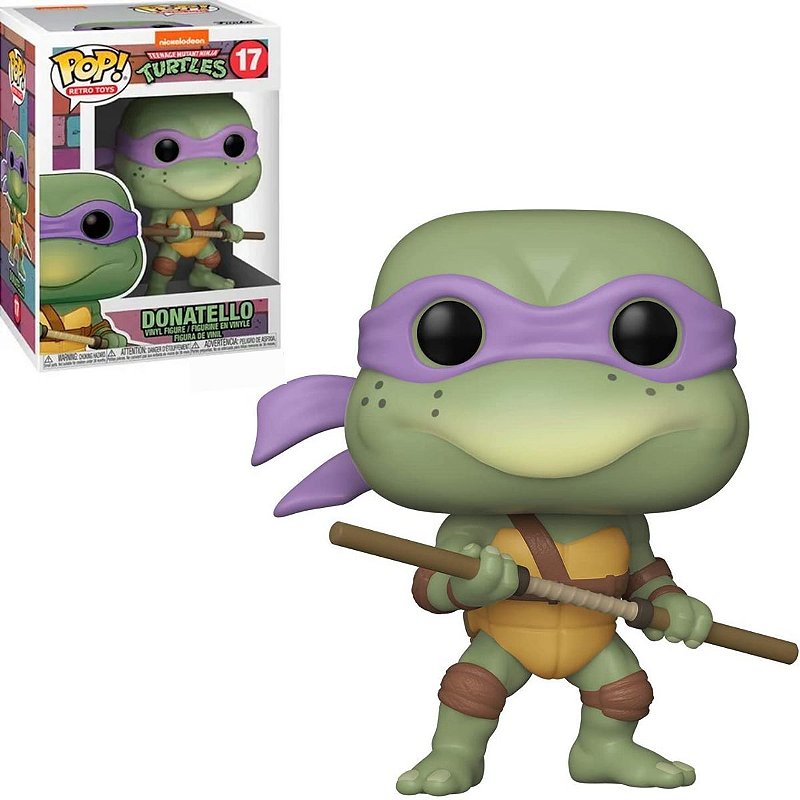Funko Pop Teenage Mutant Ninja Turtles 17 Donatello - Game Games
