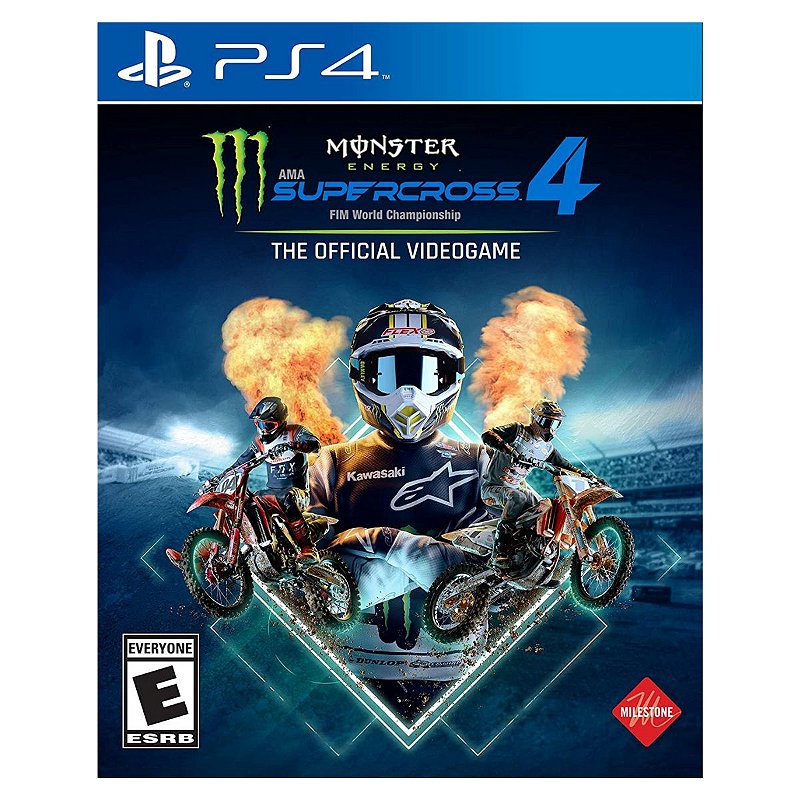 Jogo Monster Energy Supercross PS4 KaBuM