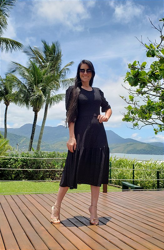 Vestido Midi Roupas Evangelicas BrÃ¡s Moda Evangélica Vestidos