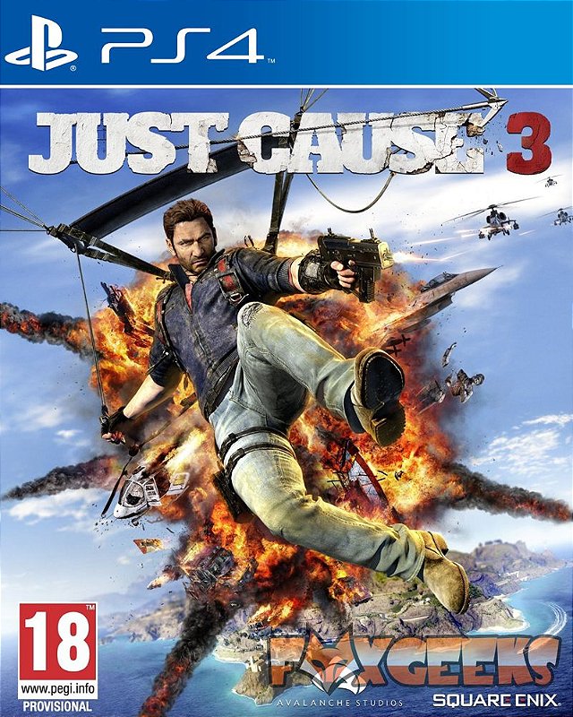 Just Cause 3 [PS4] Fox Geeks