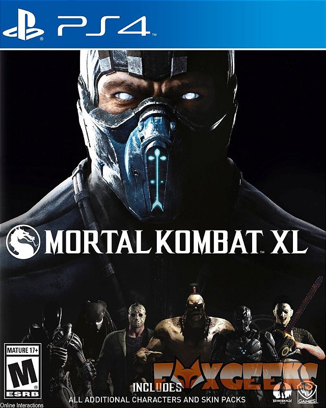Mortal Kombat XL [PS4] Fox Geeks