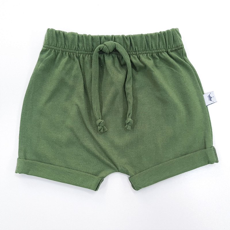 Shorts Comfy Básico - Verde Musgo