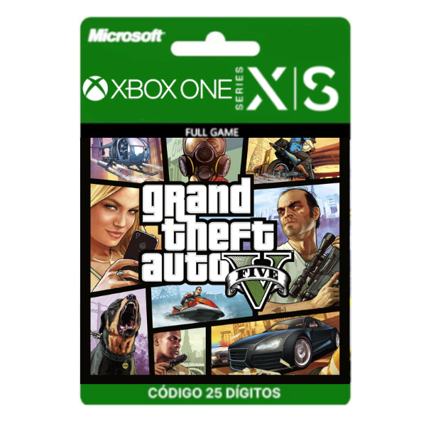 Gta V Xbox Código 25 Dígitos