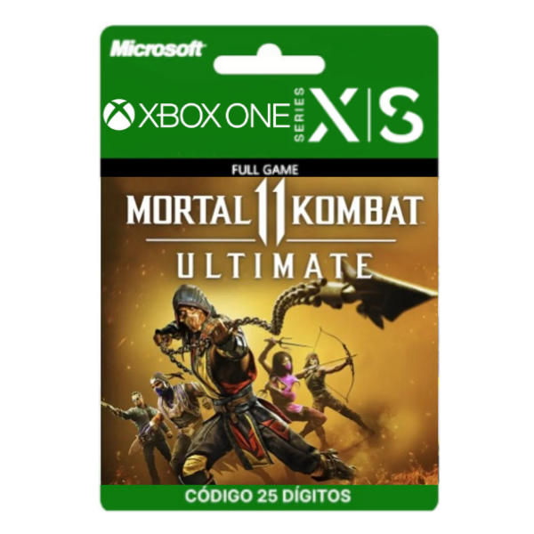 Mortal Kombat 11 Ultimate Xbox One/Series X|S 25 Dígitos - Mídia