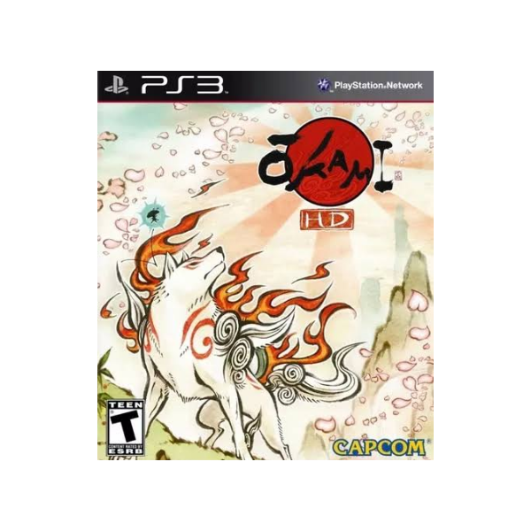 Jeu Okami HD – Version PS4 / PS5, Très Bon état, Boîte Et Instructions Incluses