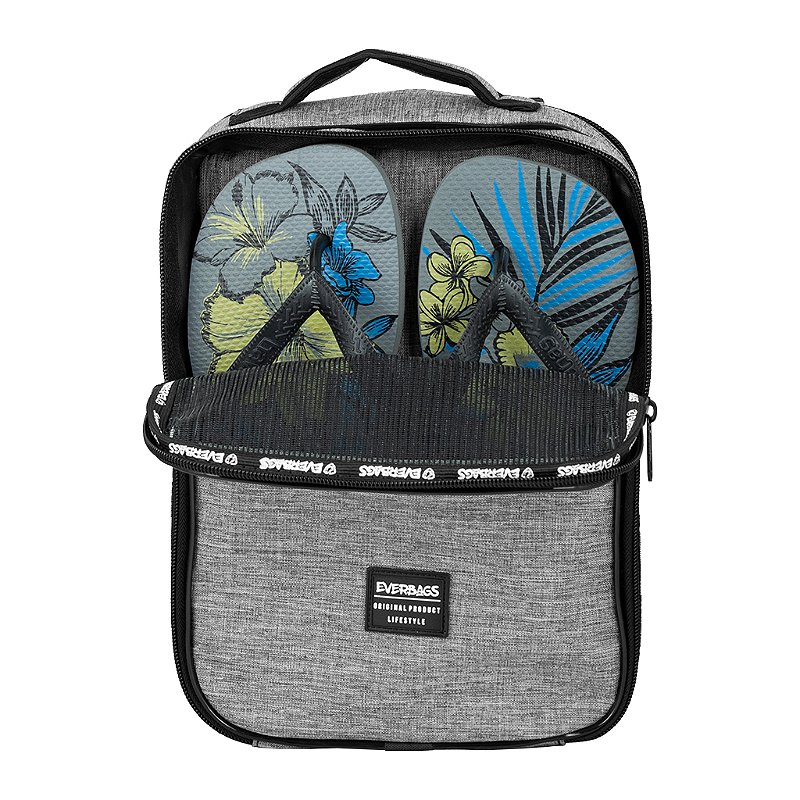 Porta Tênis Cinza Mescla - EVERBAGS
