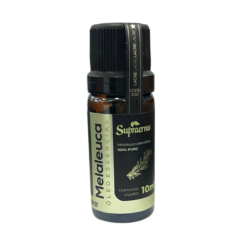 Óleo Essencial de Melaleuca 10ml - Supraervas - Produtos Médicos e