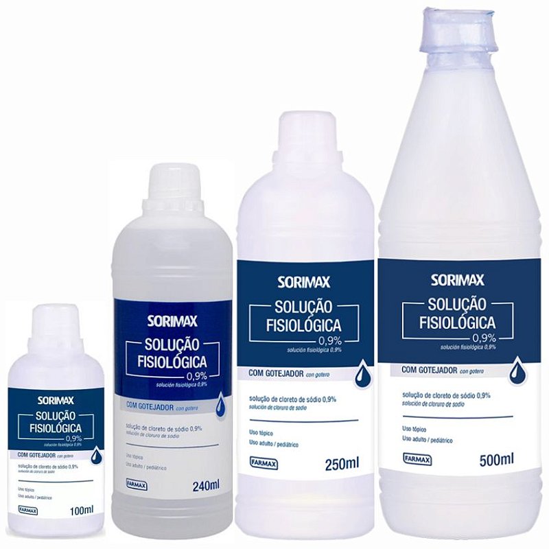 SOLUCAO FISIOLOGICA SORIMAX 500ML FARMAX