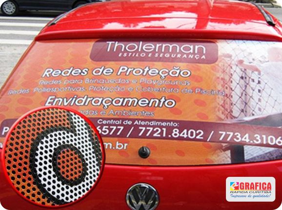Adesivo para vidro traseiro - R Gráfica Rápida Curitiba 41 3203-5019  Adesivos, banner, faixa em lona, Fachada de loja, placa de obra, placa pvc.