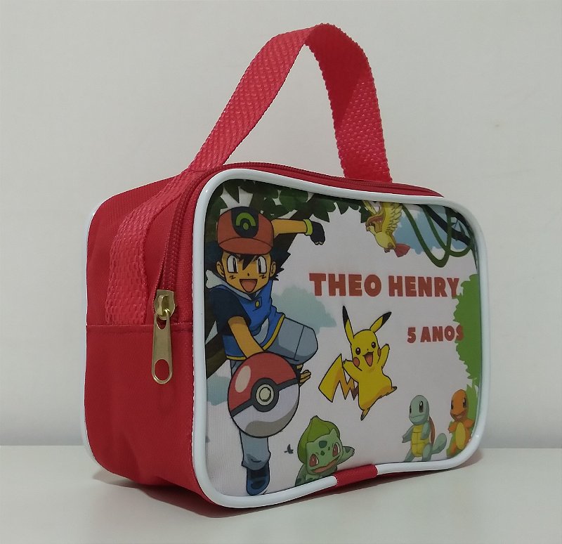 Necessaire Personalizadas Pokémon Infantil