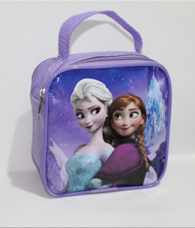 Nécessaire Lembrancinha infantil Frozen Ana e Elza