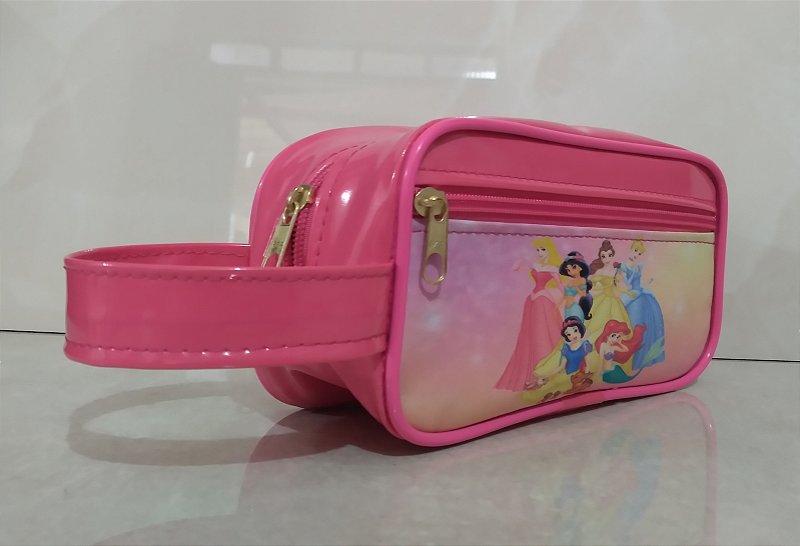 Estojo Escolar Infantil Personalizado Princesa Disney