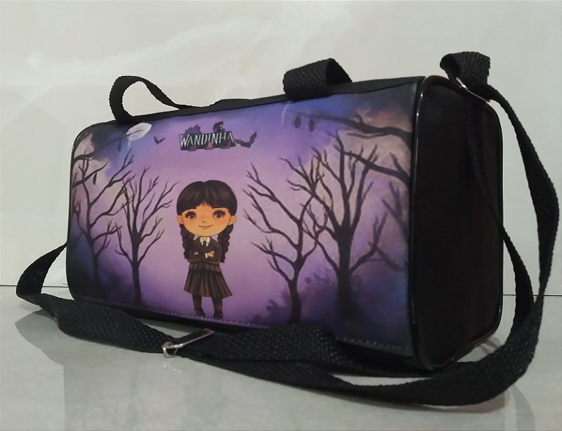 Bolsa Esportiva Quadrada Personalizada Aniversario Infantil Vandinha
