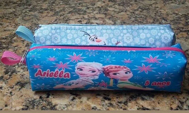 Estojo Infantil Personalizado Ana e Elza