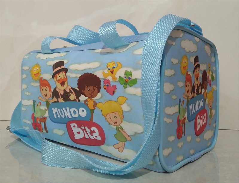 Bolsa Necessaire Esportiva Infantil Mundo Bita