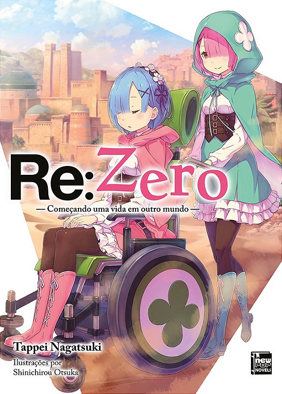 Re:Zero EX' e 'Re:Zeropédia' chegam ao Brasil pela NewPOP