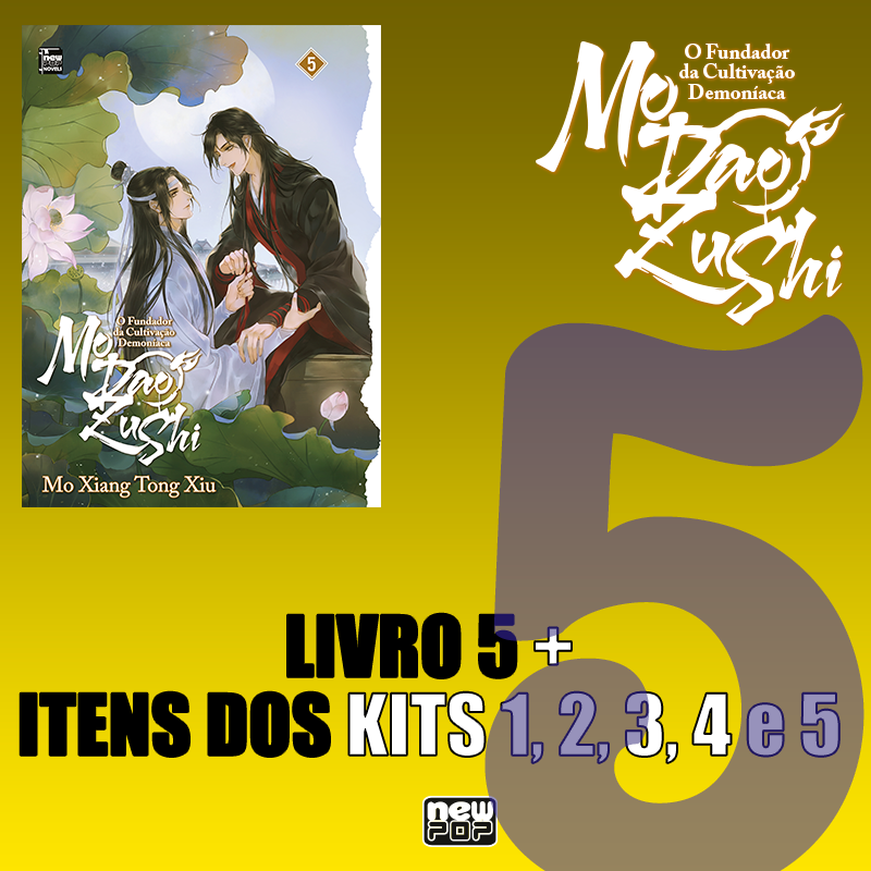 Mo Dao Zu Shi: O Fundador da Cultivação Demoníaca - Livro 5 (com
