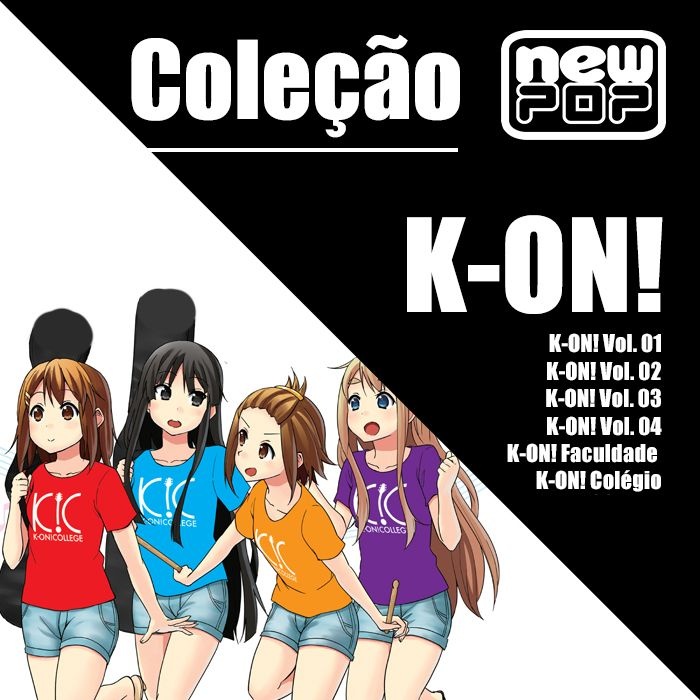 Mangá k-on! Colégio em Promoção na Americanas