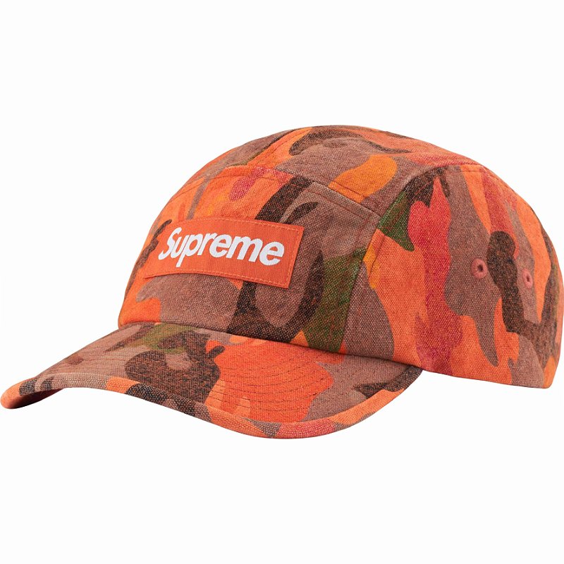 ほぼ未使用 Supreme Washed Nylon Camp Cap 17aw Supreme Washed Nylon
