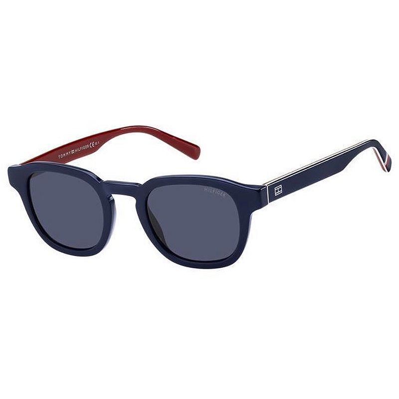 Óculos de Sol Tommy Hilfiger 1855RES Azul Marinho e Vermelho - 10K