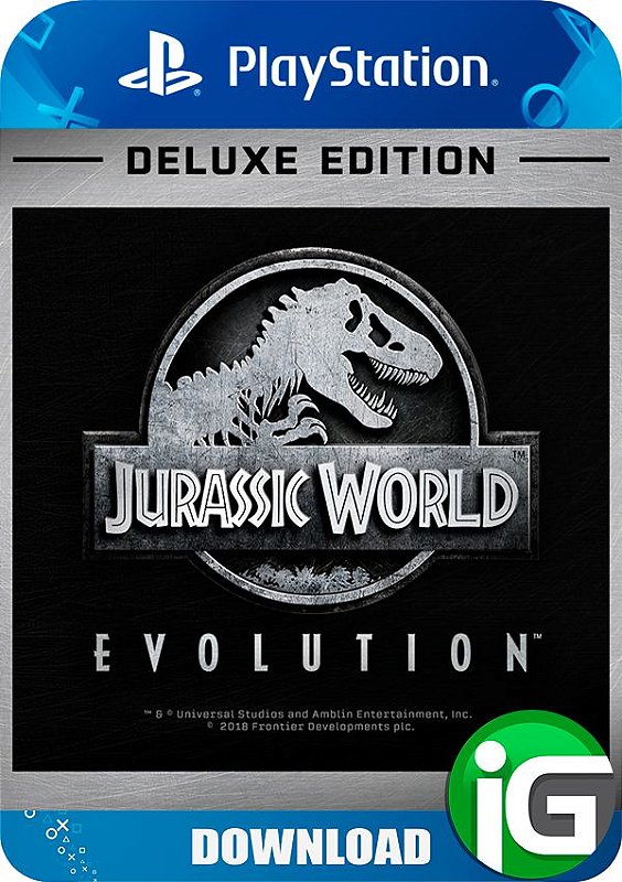 Jurassic World Evolution Deluxe Edition - PS4 - Individual