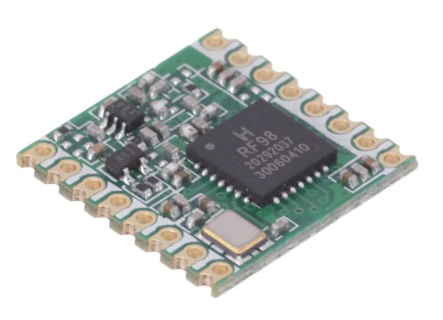 Modulo transceptor RFM98W 433MHz LoRa FSK GFSK MSK GMSK K3021
