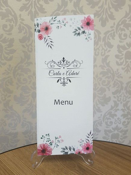 Menu Flores