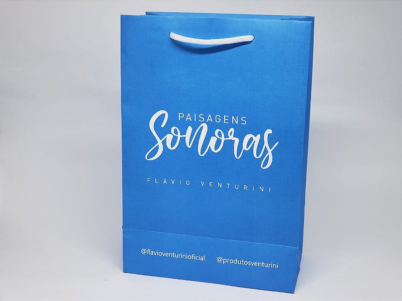 Sacola de papel Personalizada M2 - 1000 unidades