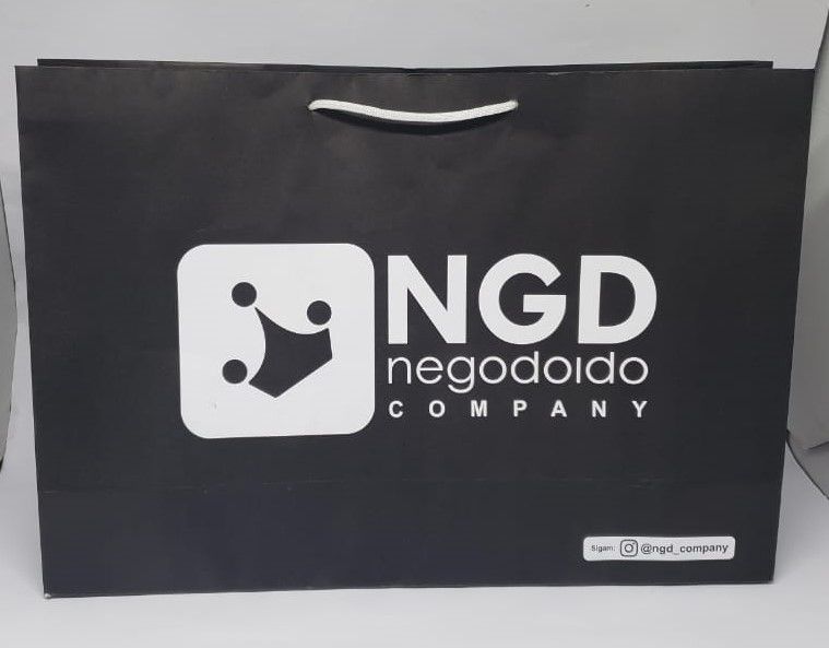 Sacola personalizada G - Kit com 500