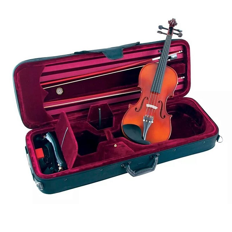 Violino 4/4 Michael VNM49 Ébano - Krunner - Loja de Instrumentos