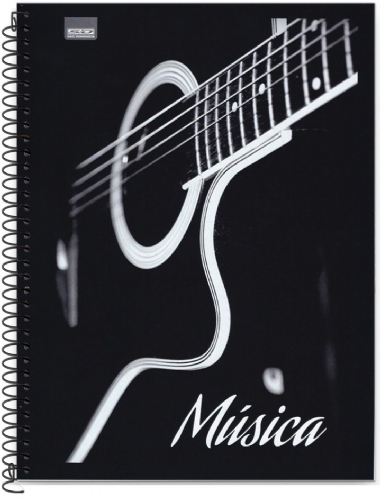 Capas para Caderno de Música e Instrumentos Musicais