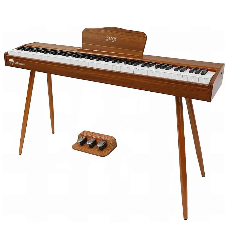 Piano Digital Mizutani Sugi 88 Teclas 7/8 Wood Brown - Krunner