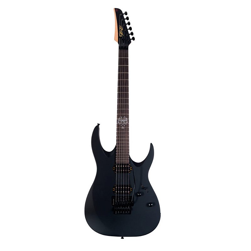 Guitarra Super Stratocaster Seizi Katana Akuma Floyd Rose Black