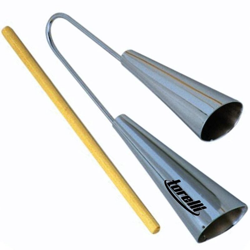 Agogô Duplo Grande Torelli TO 016 Krunner Loja de Instrumentos