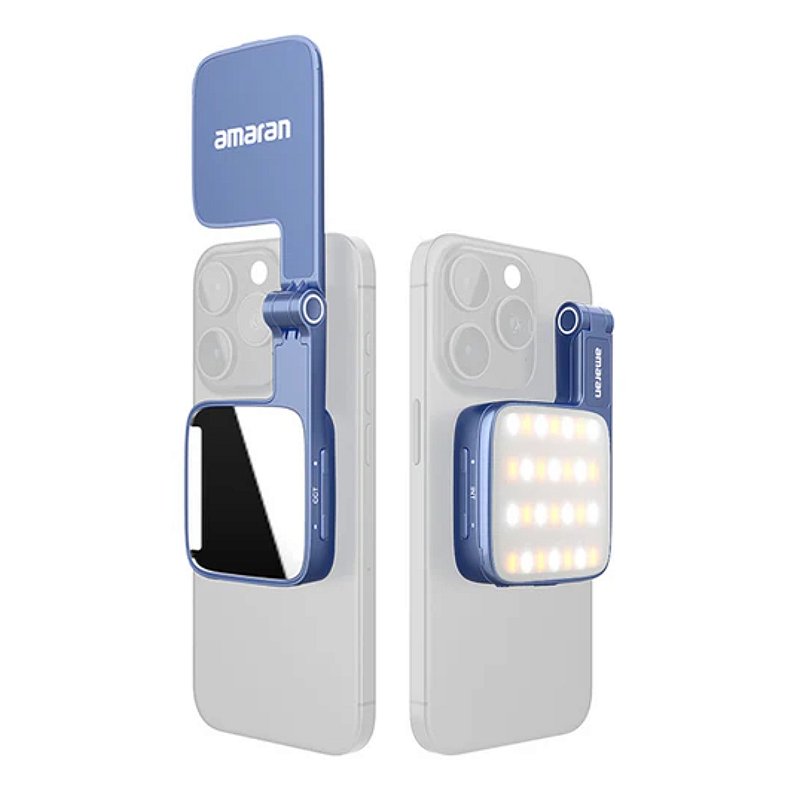 amaran Go Blue - Mini Luz LED Bicolor para Smartphone - MCI Store