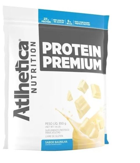 Protein Premium Pro Series 850g - Sabor Baunilha - Atlhetica - Há 7 anos  com você