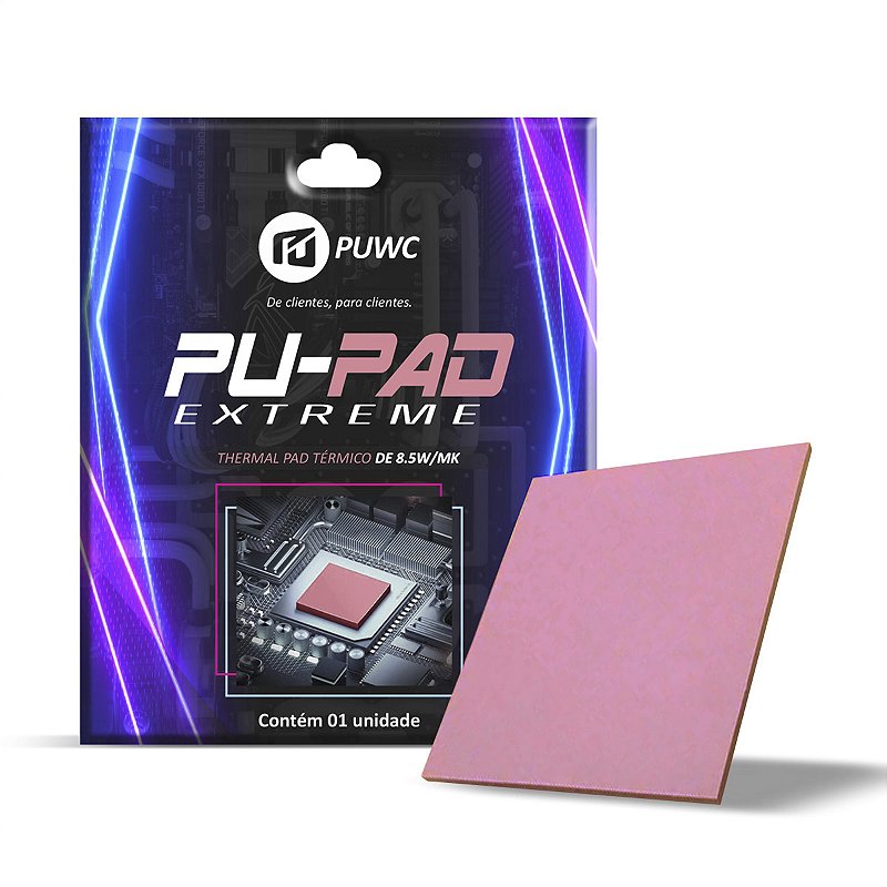 Thermal Pad Extreme 1mm 8.5w/mk Alto Desempenho - Power UP Water Cooler ...