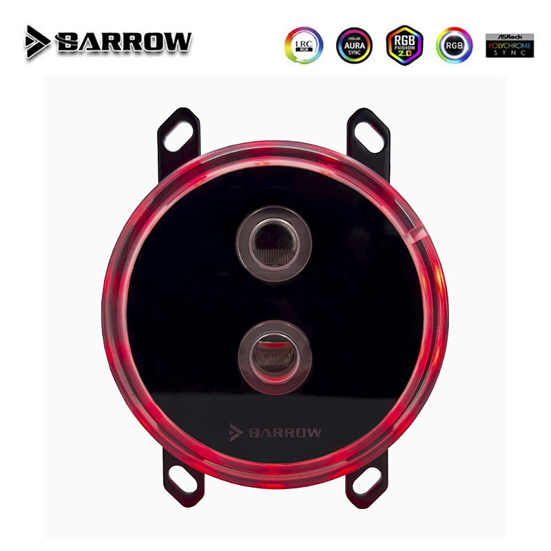 CPU Block AMD Barrow LTYBA-04-V2 RGB para Water Cooler Custom - Power ...