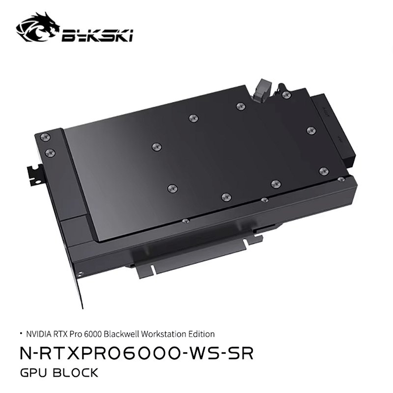 Powerblock Gpu GPU Block Nvidia Quadro RTX PRO 6000 Blackwell Workstation Edition ...
