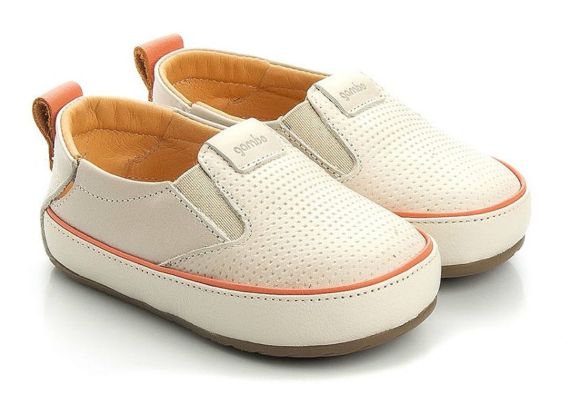 T nis Slip On Gambo Baby Granola Coral Compre na Pin Pin Baby