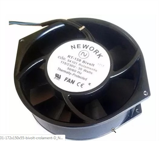 Cooler Nework Rt-150 172x150x55mm 110v ou 220v C/ Rolamento 54101