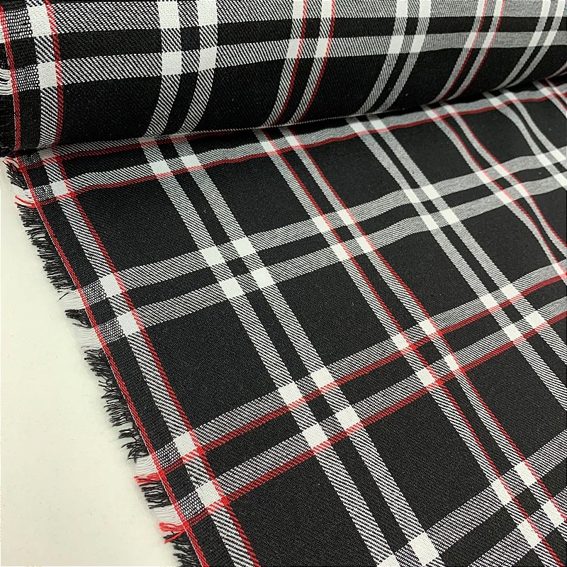 Sarja Estampada Impermeável Xadrez Tartan Clássico