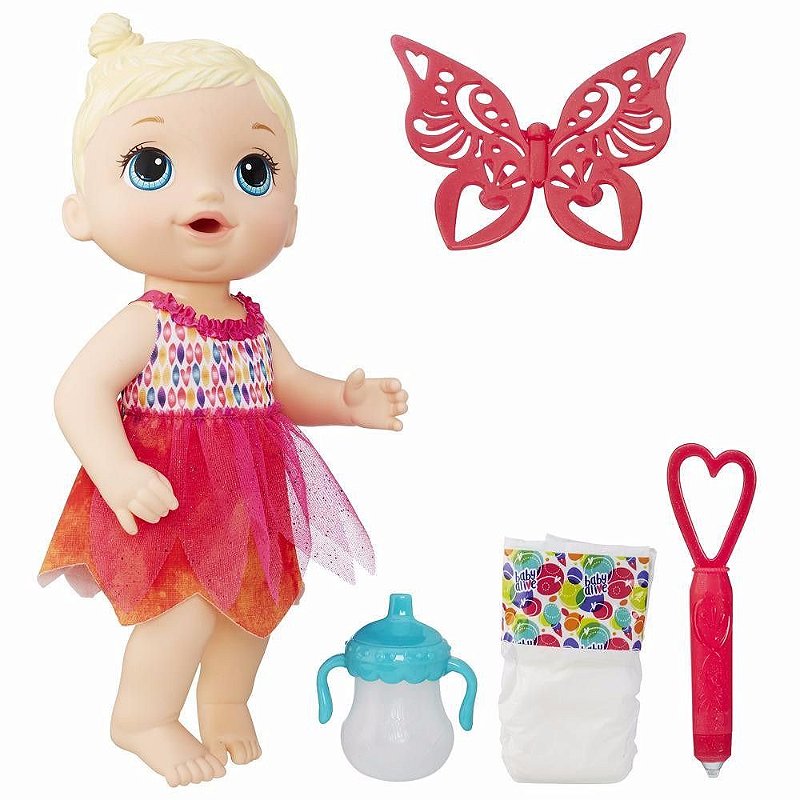 Boneca Baby Alive Sorvertinho Magico Loira Baby Alive Loira :  .com.br: Brinquedos e Jogos