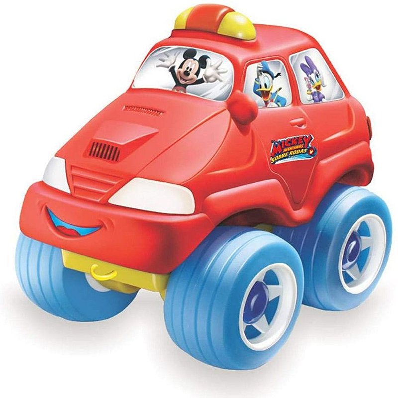 Carrinho Infantil Fofo Móvel Carros McQueen Líder Brinquedos