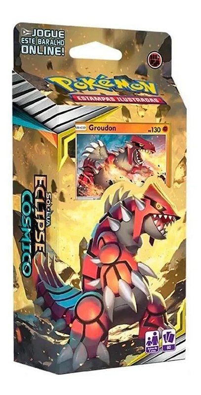 Baralho Batalha de Liga Pokémon Mew VMAX TCG Copag 