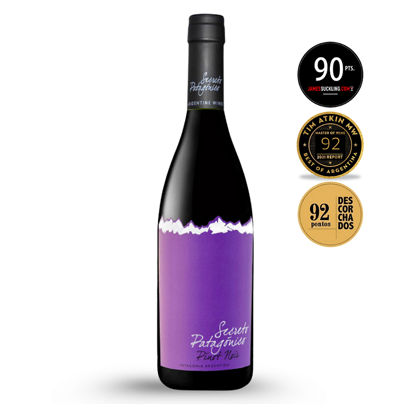 Vinho tinto Pinot Noir premiado da Patagonia Argentina - Comprar
