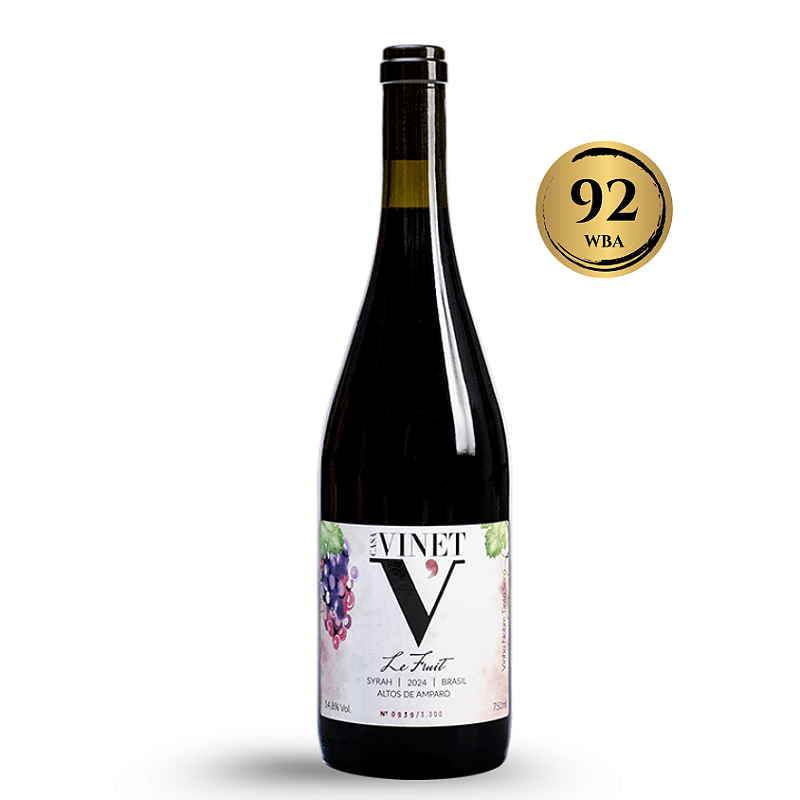 CASA VINET LE FRUIT SYRAH - Comprar vinho online é na Wine Lovers